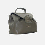 Bolso manos libres milan de cuero para mujer - Verde