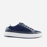 Tenis Sneakers arlon de cuero para hombre - Azul