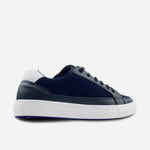 Tenis Sneakers arlon de cuero para hombre - Azul