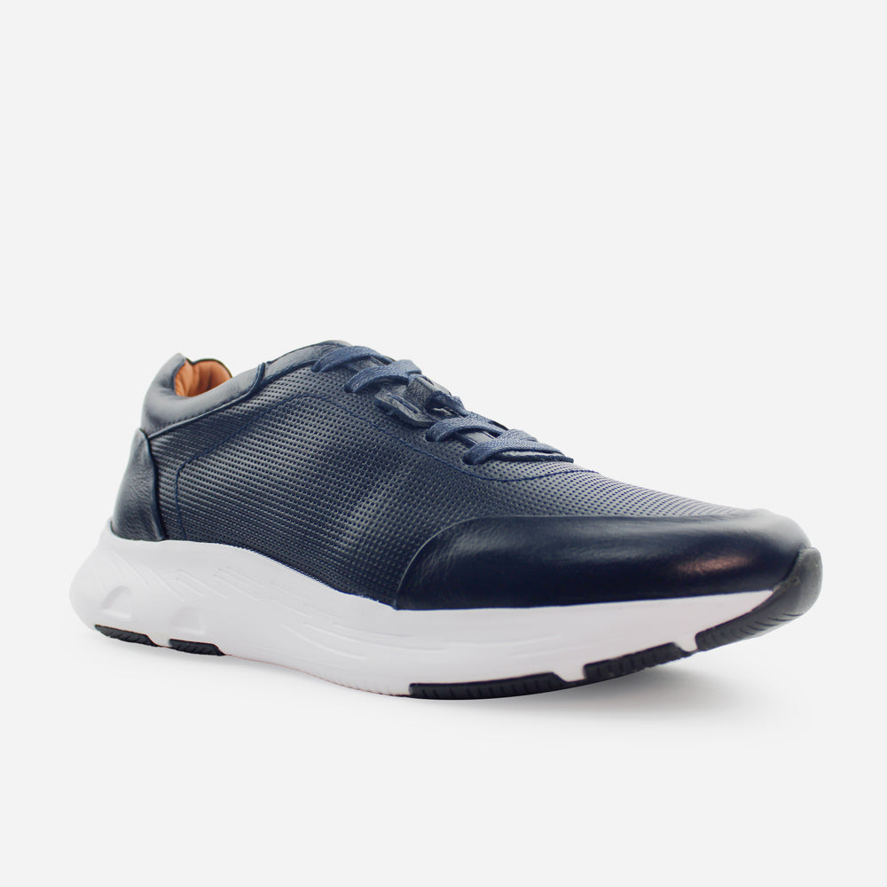 Tenis con plataforma marcol de sintético para hombre - Azul
