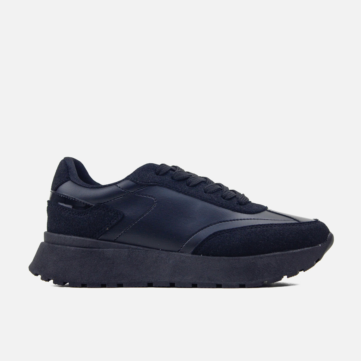Tenis iris de sintético para mujer - Negro