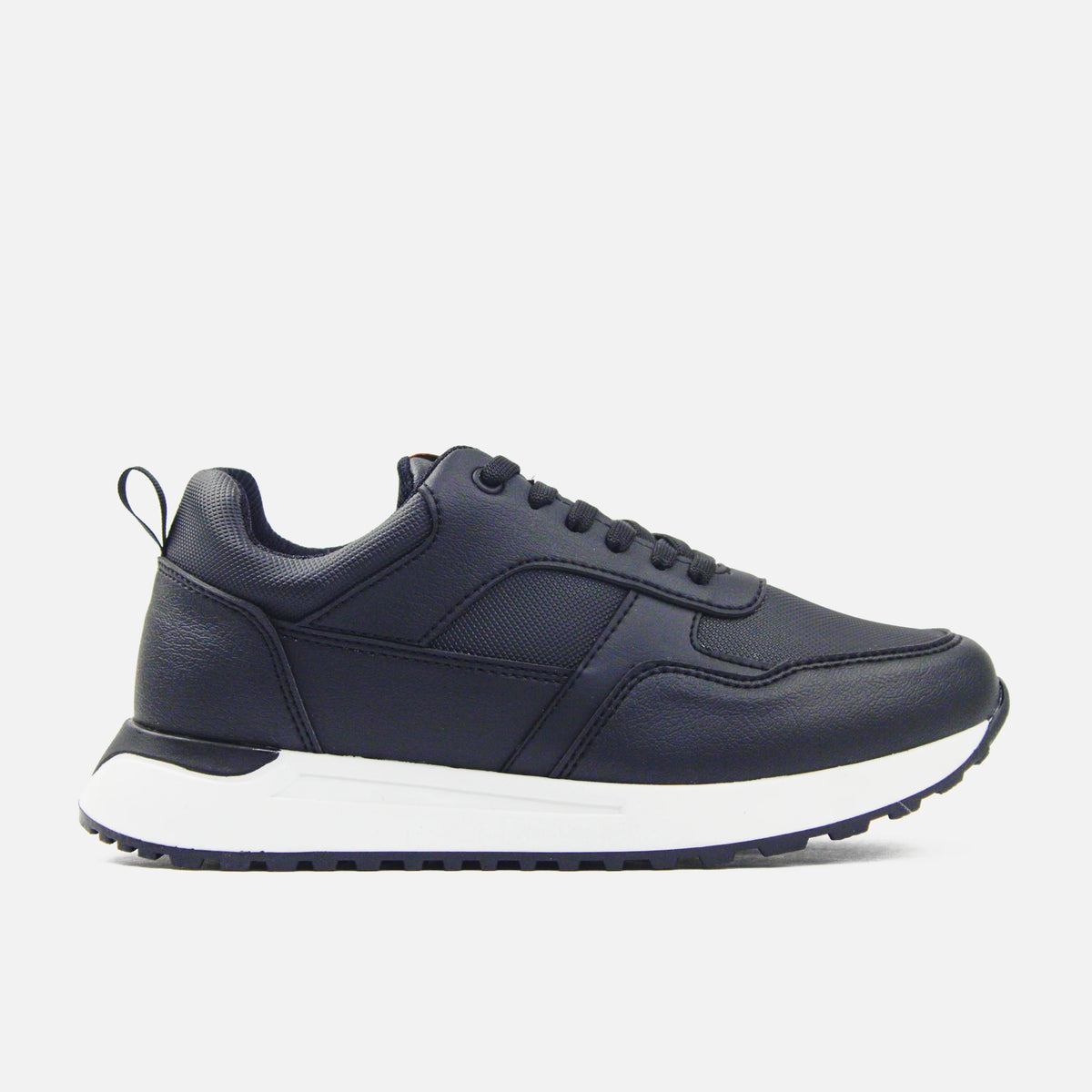 Tenis zeon de sintético para hombre - Negro