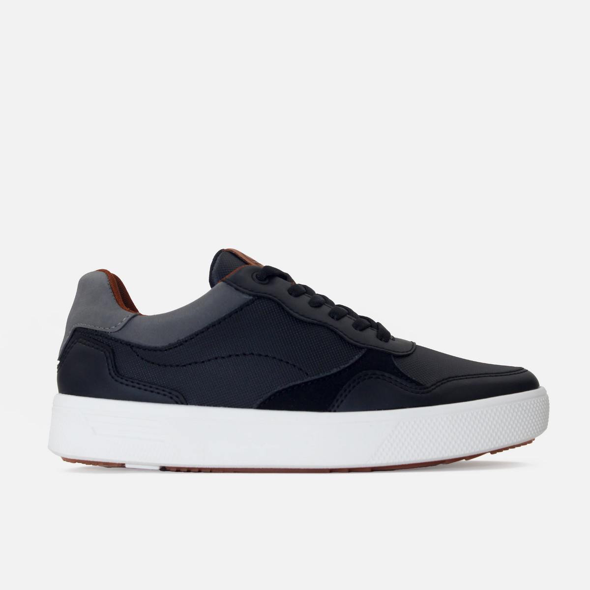 Tenis max de sintético para hombre - Negro