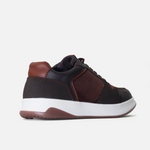 Tenis verstta de sintético para hombre - Café