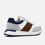 Tenis leila de sintético para hombre - Gris