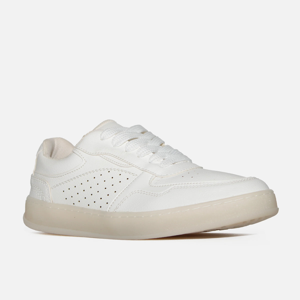 Tenis mirel de sintético para hombre - Blanco