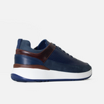 Tenis marcus de cuero para hombre - Azul