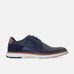 Tenis apolo de cuero para hombre - Azul