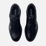 Tenis apolo de cuero para hombre - Brandy