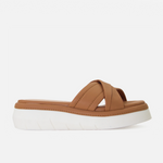 Sandalia chunky mireya de sintético para mujer - Almendra