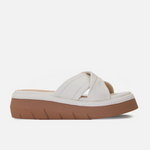 Sandalia chunky mireya de sintético para mujer - Hueso