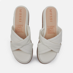 Sandalia chunky mireya de sintético para mujer - Hueso