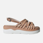 Sandalia chunky vinea de sintético para mujer - Taupe