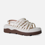 Sandalia chunky vinea de sintético para mujer - Hueso