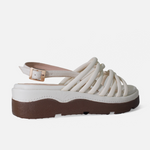 Sandalia chunky vinea de sintético para mujer - Hueso