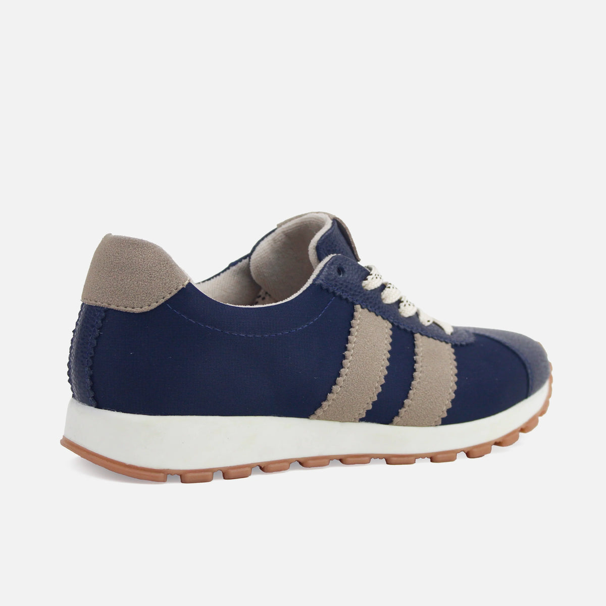 Tenis salina de cuero para mujer - Azul