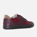 Tenis vera de sintético para mujer - Vino