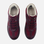 Tenis vera de sintético para mujer - Vino