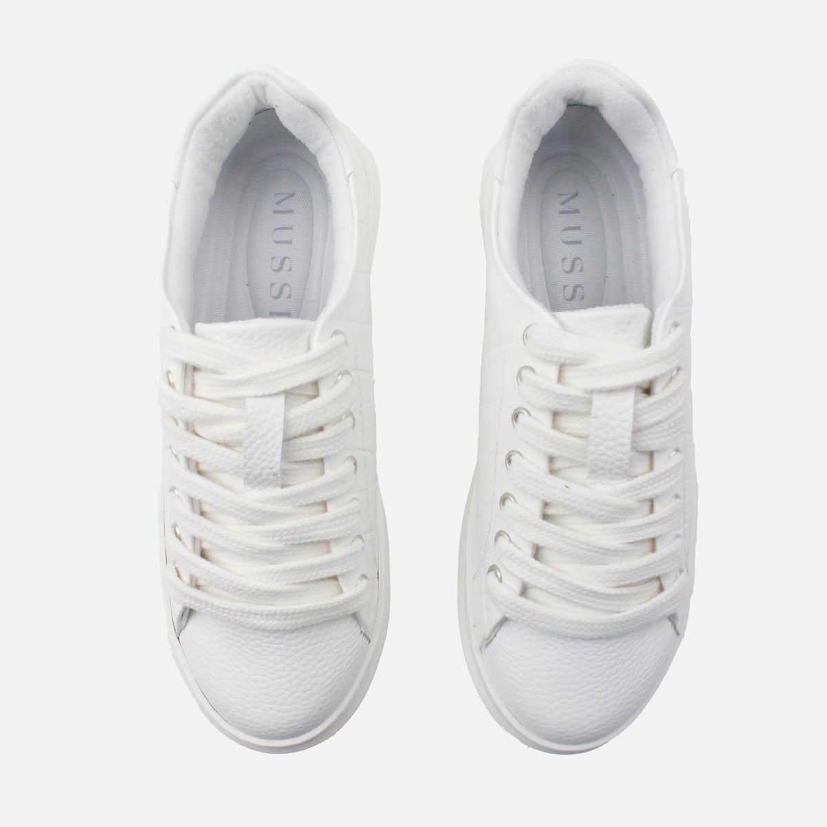 Tenis con plataforma luciana de sintético para mujer - Hueso