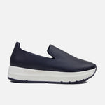 Tenis naira de cuero para mujer - Negro