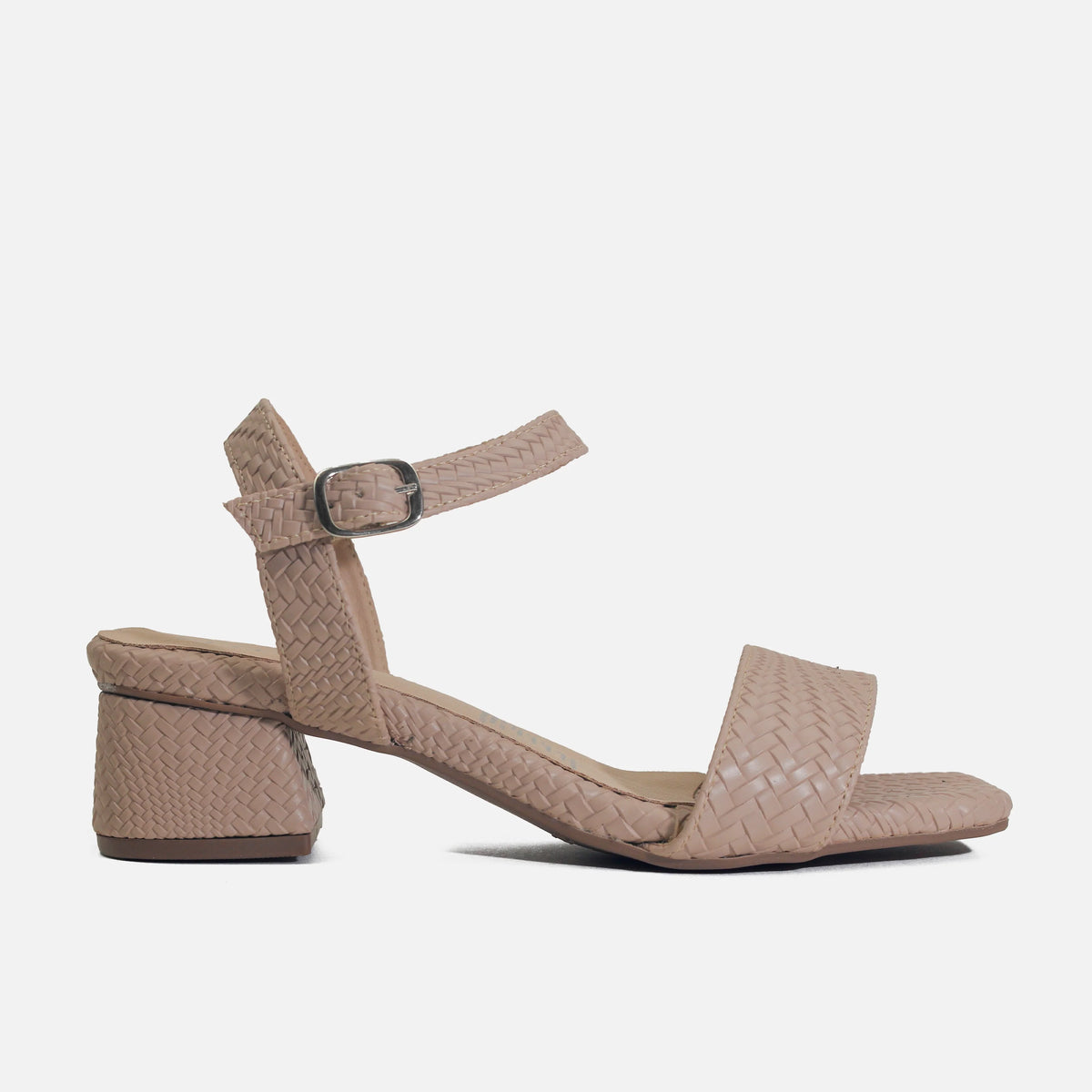 Sandalia tacon lilia de sintético para mujer - Taupe