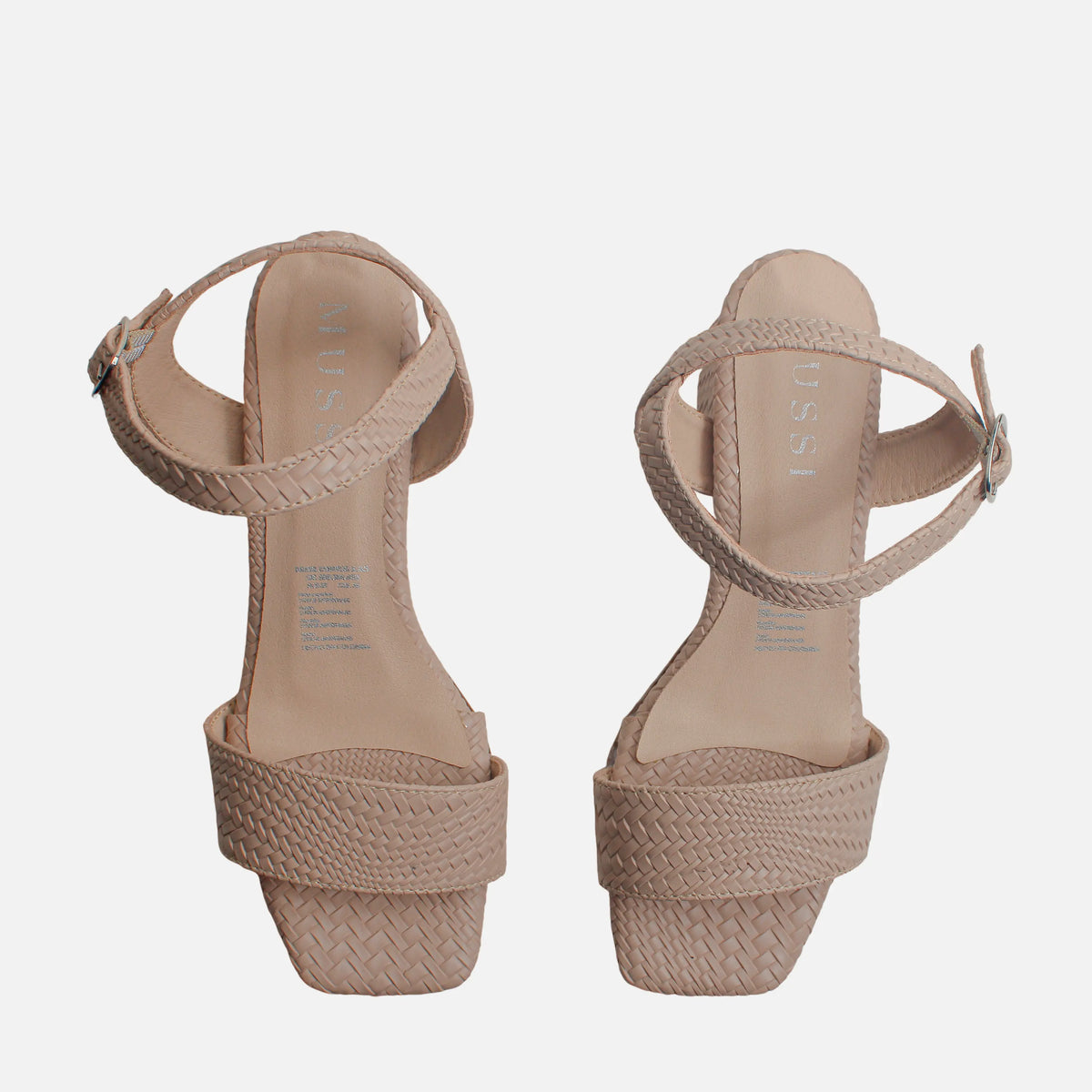 Sandalia tacon lilia de sintético para mujer - Taupe