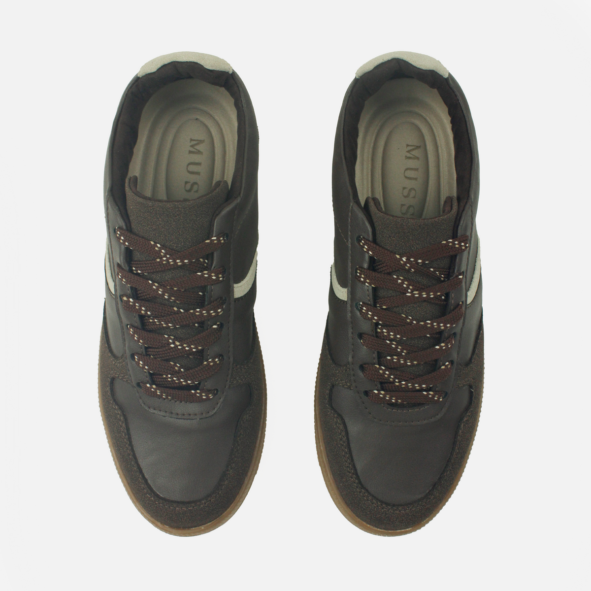 Tenis Paige de sintético para mujer - Café