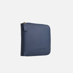 Joyero aline de cuero para mujer - Azul