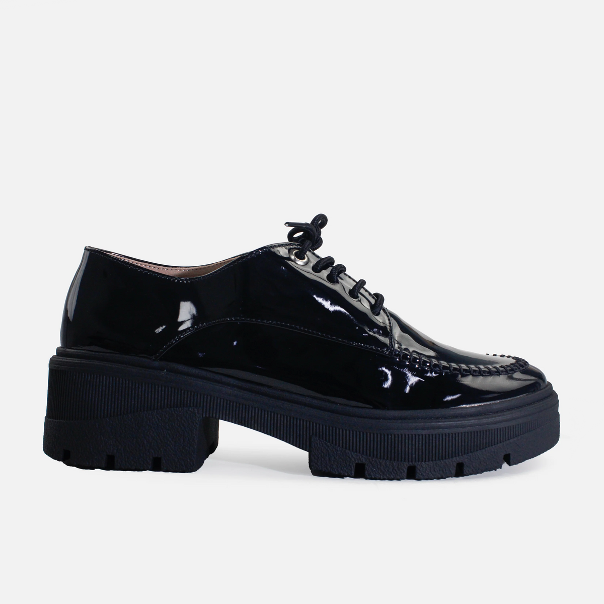 Oxford tractorado lior de sintético para mujer - Negro