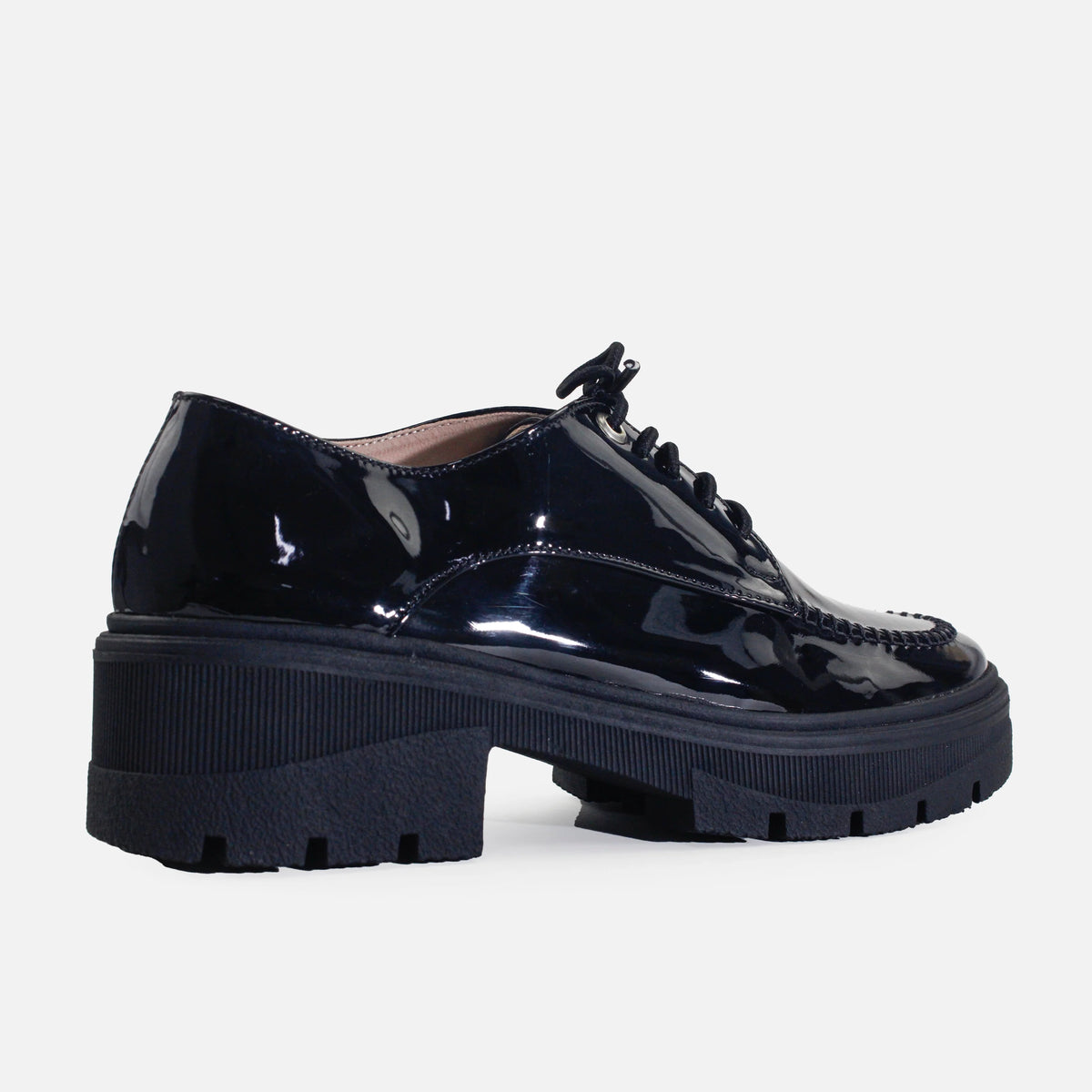 Oxford tractorado lior de sintético para mujer - Negro