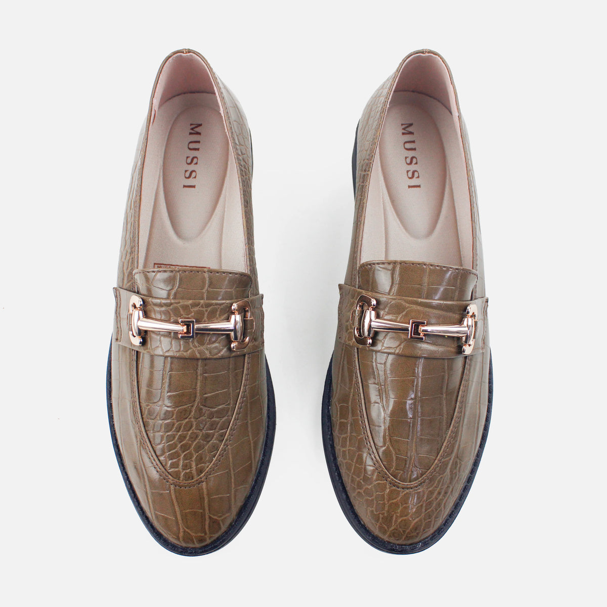 Mocasin plano valeria de sintético para mujer - Verde