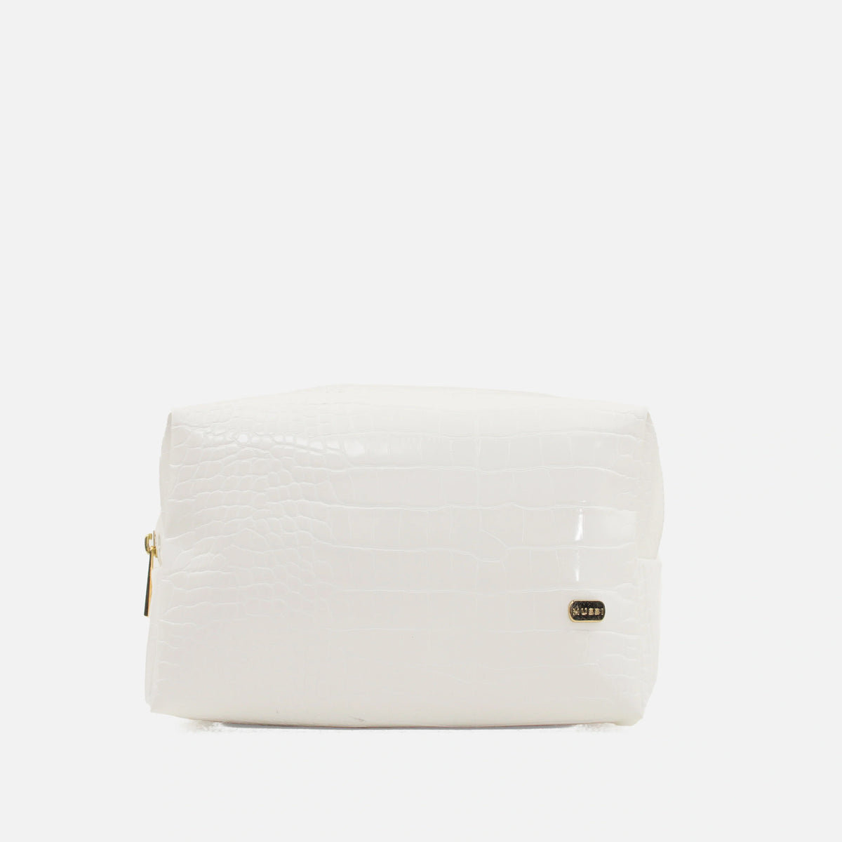 Cosmetiquera mira de sintético para mujer - Blanco