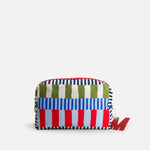 Cosmetiquera mira de textil para mujer - Rojo