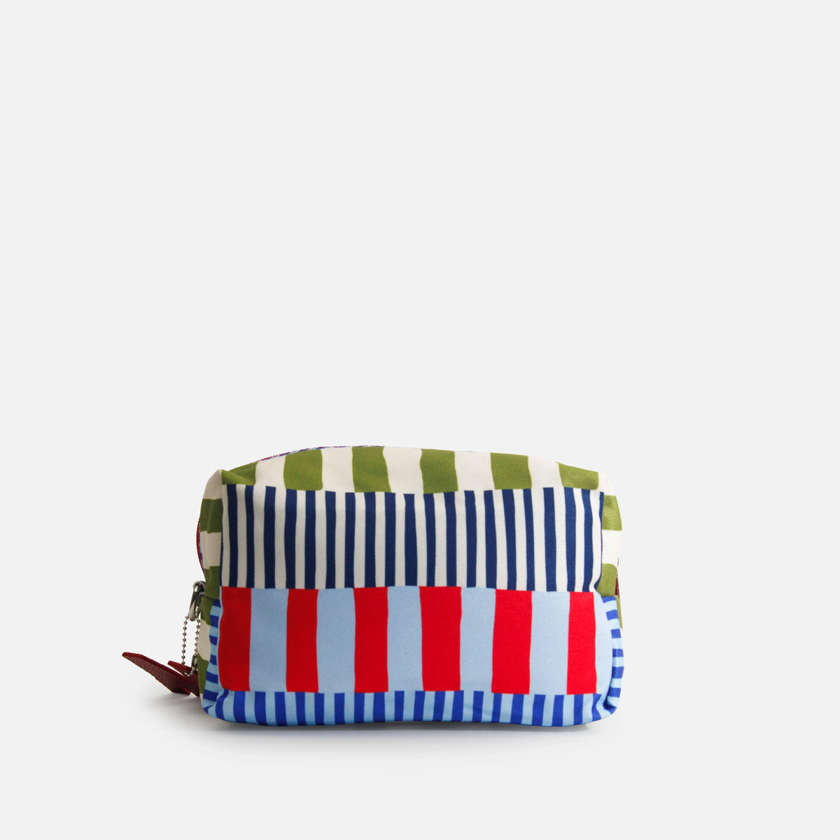 Cosmetiquera mira de textil para mujer - Rojo