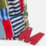 Cosmetiquera mira de textil para mujer - Rojo