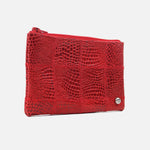 Cosmetiquera mistic de cuero para mujer - Rojo