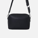 Bolso manos libres esme de cuero para mujer - Negro