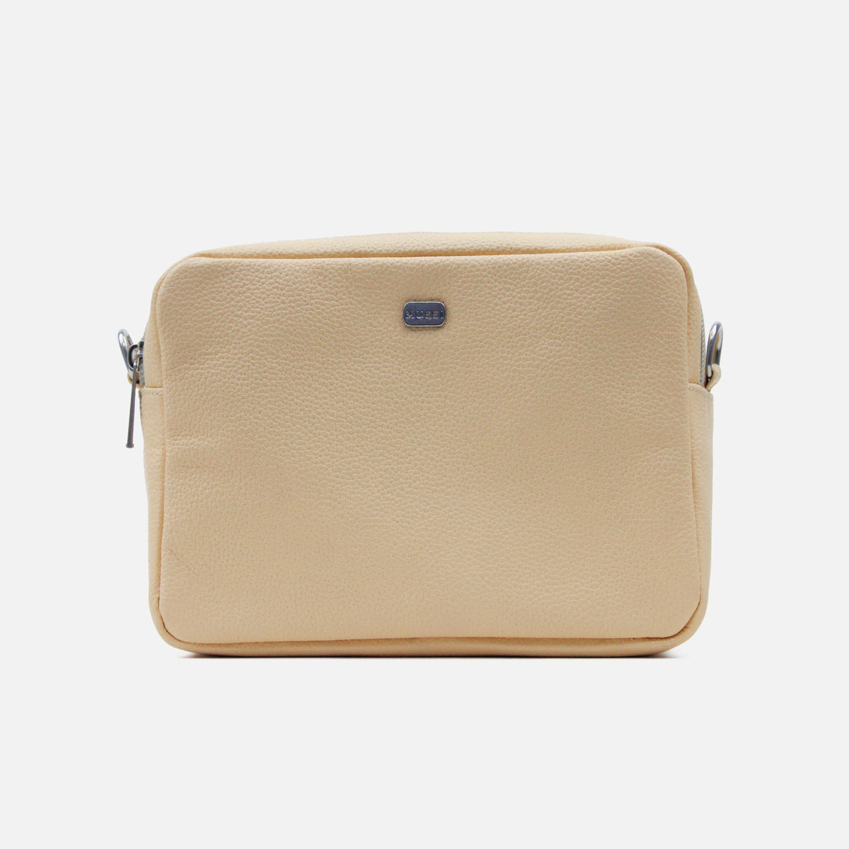 Bolso manos libres esme de cuero para mujer - Amarillo