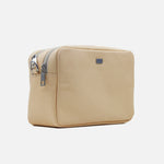 Bolso manos libres esme de cuero para mujer - Amarillo