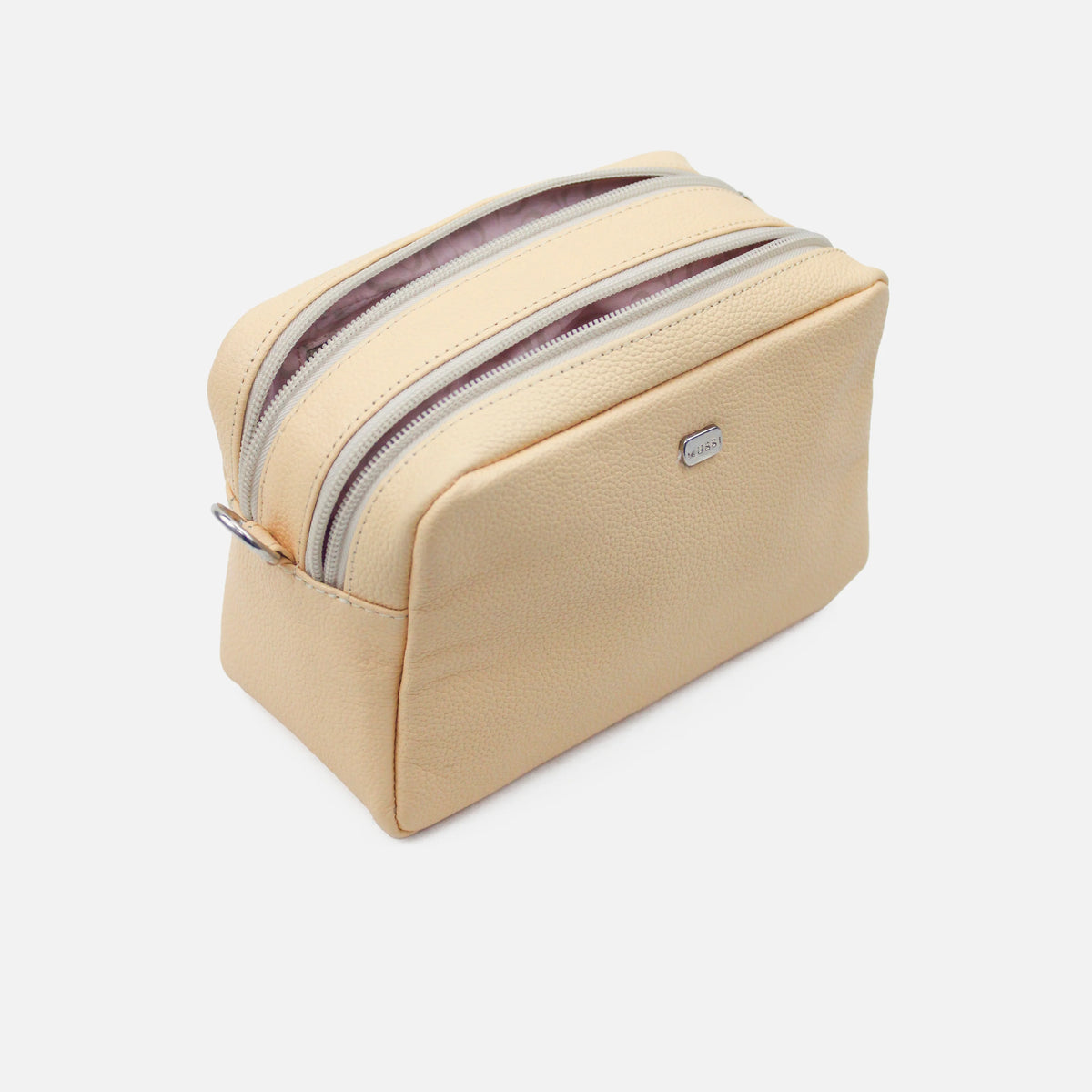 Bolso manos libres esme de cuero para mujer - Amarillo