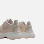 Tenis con plataforma naeva de sintético para mujer - Beige