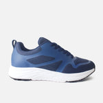 Tenis rusell de textil para hombre - Azul