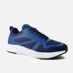 Tenis rusell de textil para hombre - Azul