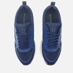 Tenis rusell de textil para hombre - Azul