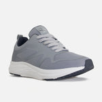Tenis rusell de textil para hombre - Gris