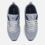 Tenis rusell de textil para hombre - Gris