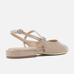 Baleta destalonada very de sintético para mujer - Nude