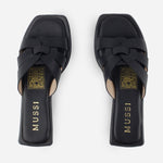 Sandalia plana susana de sintético para mujer - Negro