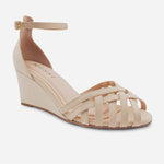 Sandalia plataforma cleo de sintético para mujer - Beige