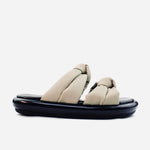 Sandalia flatform hielo de sintético para mujer - Gris